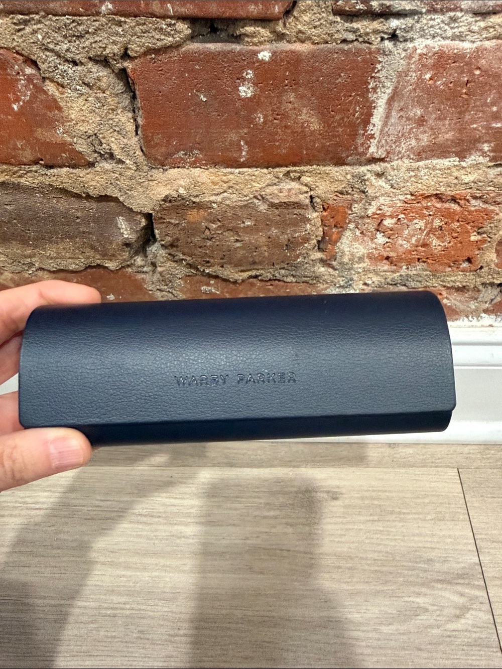 Warby Parker Navy Eyeglass Case